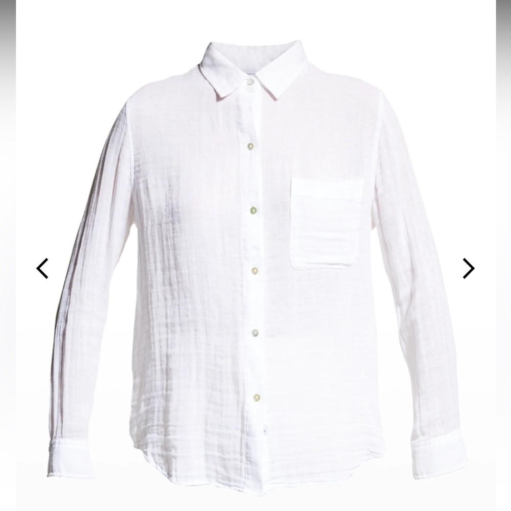 RAILS Ellis Button-Down Long Sleeve Solid Shirt Size XL - Picture 3 of 10